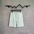 Chrome Hearts Light Gray Tonal Script Logo Sweatshorts